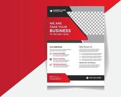 Corporate business flayer template , brochure or flyer design. Leaflet presentation. Catalog with Abstract geometric background. Modern publication poster magazine, layout, template. A4 size. vector