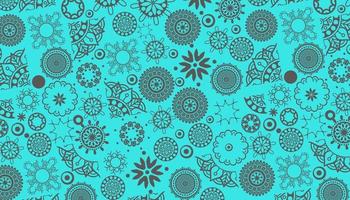 Mandala pattern background design vector