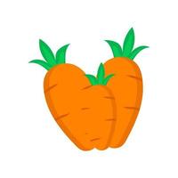 carrot pattern, vector illustration of carrot