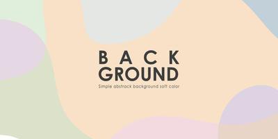 background banner with soft color vector