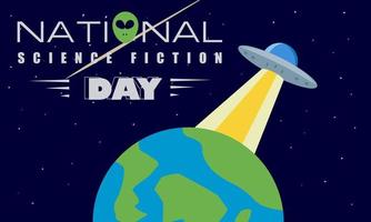 Vector science fiction day. suitable for background, banner