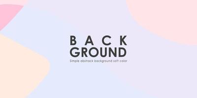 background banner with soft color vector