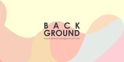 background banner with soft color vector