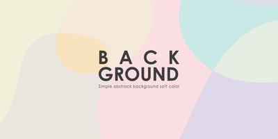 background banner with soft color vector