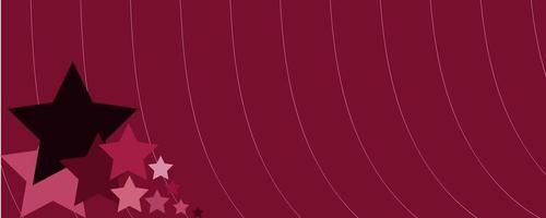 fondo geométrico con estrellas y rayas. color vivo magenta. plantilla vectorial para historias, portada vector