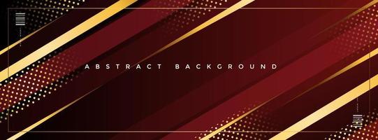 Red luxury gradient modern banner background vector