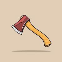 Axe The Illustration vector