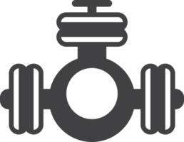 valve for plumbing illustration in minimal style png