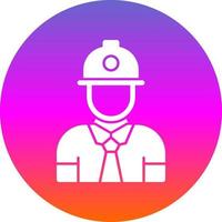 Engineer Vector Icon Design