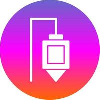 Plumb Bob Vector Icon Design