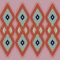 colorido bordado africano ikat paisley y mezcla de bordado de punto tailandés. patrón geométrico étnico oriental sin costuras tradicional, foto