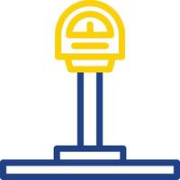 Parking Meter Vector Icon Design