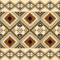 bordado de paisley ikat africano y mezcla de bordado de punto tailandés. patrón sin costura oriental étnico geométrico tradicional, foto