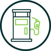 Fuel Station Vector Icon Design