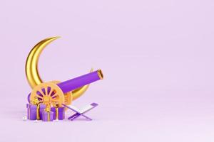 Islamic 3D Background photo