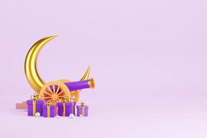 Islamic 3D Background photo