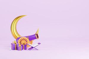 Islamic 3D Background photo