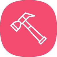 Hammer Vector Icon Design