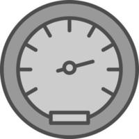 Speedometer Vector Icon Design