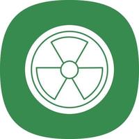 Nuclear Energy Vector Icon Design