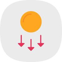 Gravitational Energy Vector Icon Design