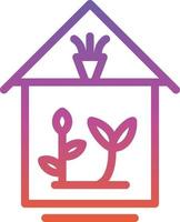 Greenhouse Vector Icon Design