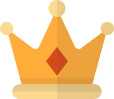 illustration de la couronne dans un style minimal png