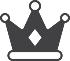 kroon illustratie in minimaal stijl png
