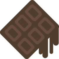 cioccolato bar illustrazione nel minimo stile png