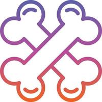 Bone Vector Icon Design