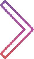 Right Vector Icon Design
