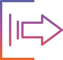 Logout Vector Icon Design