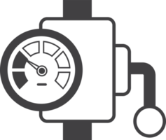 gauges for machines illustration in minimal style png