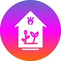 Greenhouse Vector Icon Design