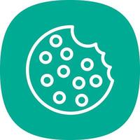 Cookie Vector Icon Design