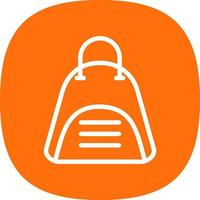 Holdall Vector Icon Design