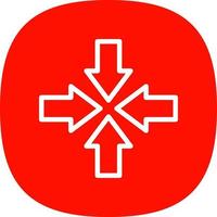 Minimize Vector Icon Design