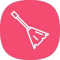 Sweeping Vector Icon Design