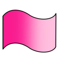 Pink gradient note png