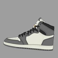 Cool Shoes for Playing Basketball vector