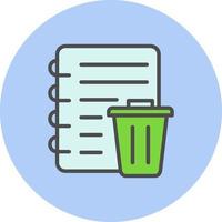 Trash Can Vector Icon