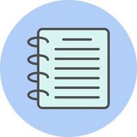 Notepad Vector Icon