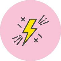 Lightning Vector Icon