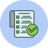 Checklist Vector Icon
