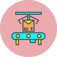 Conveyor Belt Vector Icon