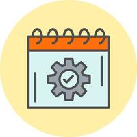 Schedule Vector Icon