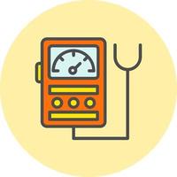 Voltmeter Vector Icon