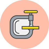 Clamps Vector Icon