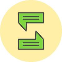 Quotation Icon Design vector