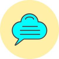 Speech Bubble Icon Design vector